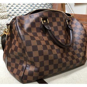 LOUIS VUITTON Damier Ebene Speedy Bandouliere 30